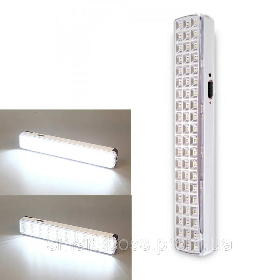 Светодиодный светильник 60 LED (36х7х4,5 см) Noas YL05-1011, аккумулятором 2000mAh,Преносная,SB - фото 1 - id-p1722338163
