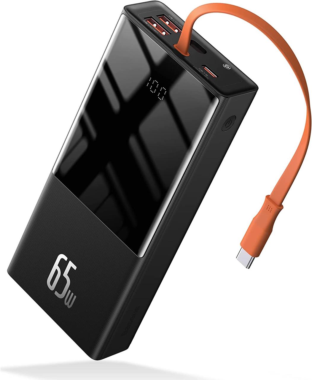 Baseus Elf Digital Display Power bank 20000 mAh 65 W 5 A з технологією QC3.0+PD3.0