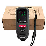 ТОЛИСТІНОМЕР КРАСКИ АВТО Yunombo YNB-100 PRO Fe+nFe+FeZn (чорний чохол силіконовий), фото 4