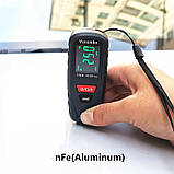 ТОЛИСТІНОМЕР КРАСКИ АВТО Yunombo YNB-100 PRO Fe+nFe+FeZn (чорний чохол силіконовий), фото 5