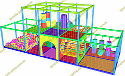 Лабіринт дитячий комплекс "Ерика"
