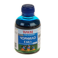 Чорнила WWM E64 для Epson L110, L210, L355, Cyan 200г Водорозчинні (E64/C)