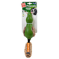 Іграшка для Собак Gigwi Forestails Качка з Плюшевим Хвостом і звук відключається Зелена 30 cм