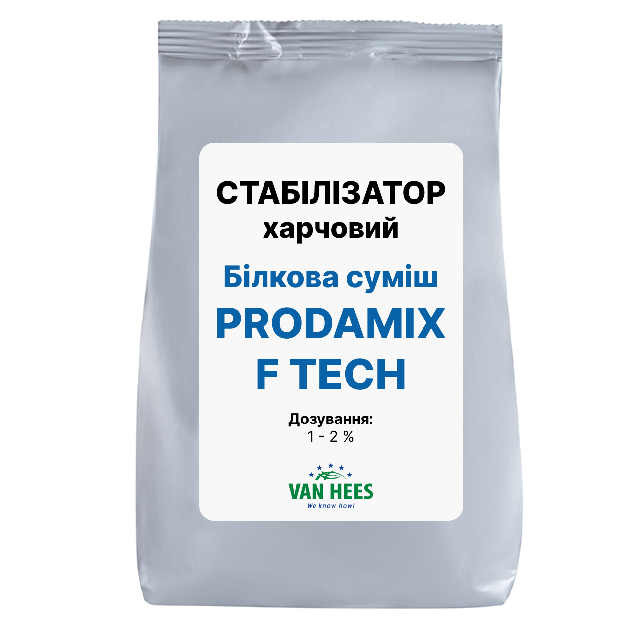 Суміш на основі трансглютамінази для ковбас, сосисок, сардельок PRODAMIX F TECH, Van Hees, Франція