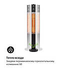 Інфрачервоний електричний обігрівач Blumfeldt Heat Guru Plus L чорний, 2 кВт, фото 4