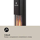 Інфрачервоний електричний обігрівач Blumfeldt Heat Guru Plus L чорний, 2 кВт, фото 6