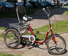 TOLEK Special Bike реабілітаційний триколісний велосипед зі спинкою