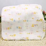 Дитяча муслінова носова хустинка 1 штука розмір 30*30 см, фото 10