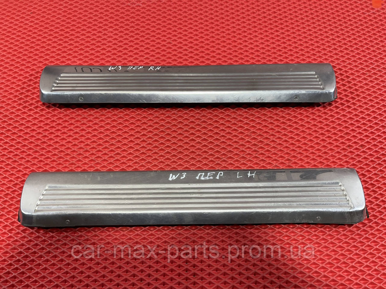 Накладки передних пластикових накладок Mitsubishi Pajero Wagon 3 00-07, фото 1