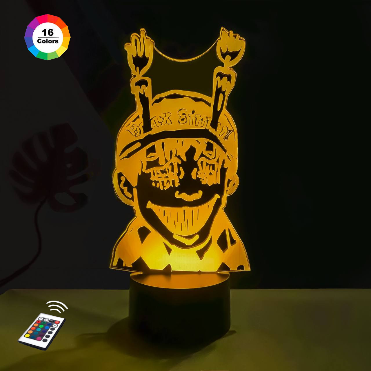 3D світильник нічник з пультом "Соуджі" 3DTOYSLAMP