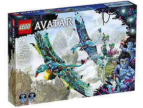 Конструктор LEGO Avatar Перший політ Джейка і Нейтірі на Банши 572 деталі (75572)