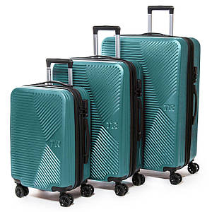 PODIUM Дорожня Валіза 31 ABS-пластик FASHION 804 emerald