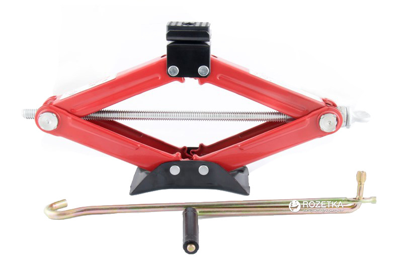 Домкрат-ромб 1,5 т/гумова подушка "Carlife" SJ222, фото 1