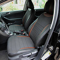 Чехлы на сиденья из экокожи и автоткани Geely Emgrand X7 I 2013-2017 EMC-Elegant