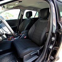 Чехлы на сиденья из экокожи и автоткани Toyota Fortuner 1 поколение 2005-2008 EMC-Elegant