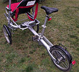 Рикша Алюмінієвий Триколісний велосипед для дітей з ДЦП., фото 2