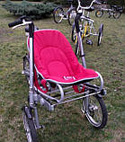 Рикша Алюмінієвий Триколісний велосипед для дітей з ДЦП., фото 3