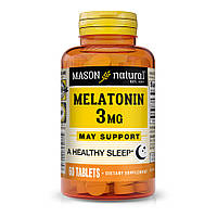 Натуральная добавка Mason Natural Melatonin 3 mg, 60 таблеток