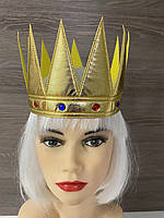 Корона королеви, царя, короля червона