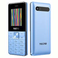 Мобільний телефон Tecno T301 Dual Sim Light Blue (4895180743344)