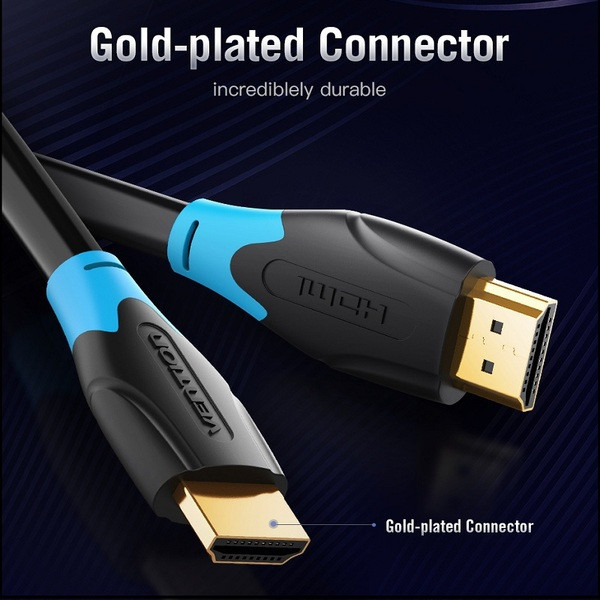 Кабель Vention HDMI - HDMI V 2.0, (M/M), 2 м, Black (AACBH) (ID ...
