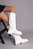 Жіночі демісезонні чоботи ShoesBand Білі натуральні шкіряні всередині байка 36 (23,5 см) (S59841-2е), фото 5
