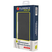 Акумулятори Power Bank TwinUp Li-Pol 10000mAh fl-3025-k Florence