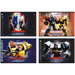 Зошит для малювання Kite Transformers 24 аркуша TF22-242