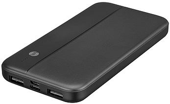 Повербанк Power Bank S-Link ip-G10N 10000 mAh (2.1A 2USB) чорний, фото 5