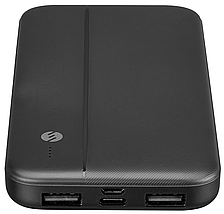 Повербанк Power Bank S-Link ip-G10N 10000 mAh (2.1A 2USB) чорний, фото 6