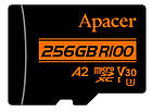 Карта памяти MicroSDXC 256GB UHS-I/U3 Class 10 Apacer (AP256GMCSX10U8-R) + SD адаптер, фото 2