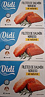 Філе лосося Didi Filetes De Salmon Noruego Al Natural у власному соку