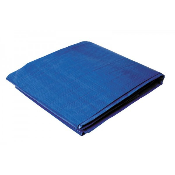 Тент MASTERTOOL 4х8 м 65 г/м² синий 79-9408