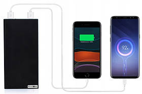 Портативний зарядний пристрій Powerbank 20000 мА·год + КОБЕЛЬ 3w1 microUSB, 8PIN (iPhone), Typ-C