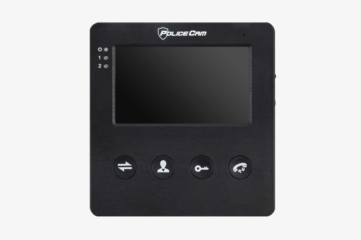 Видеодомофон PoliceCam PC-415R Black