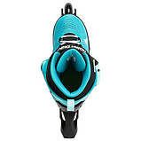 Ролики для дівчинки Rollerblade Microblade Aqua Black, фото 4