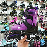 Розсувні ролики Rollerblade Microblade Purple Black, фото 5