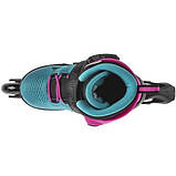 Розсувні ролики із захистом Rollerblade Microblade Combo G Emerald Green, фото 3