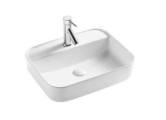 Умивальник накладний прямокутний на стільницю Koller Pool Trend 505х400 мм TR-0505M-WB