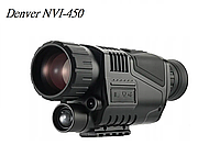 Прилад нічного бачення Denver NVI-450, IP54, дальність від 2 до 200м, фото/відео нічна та денна зйомка