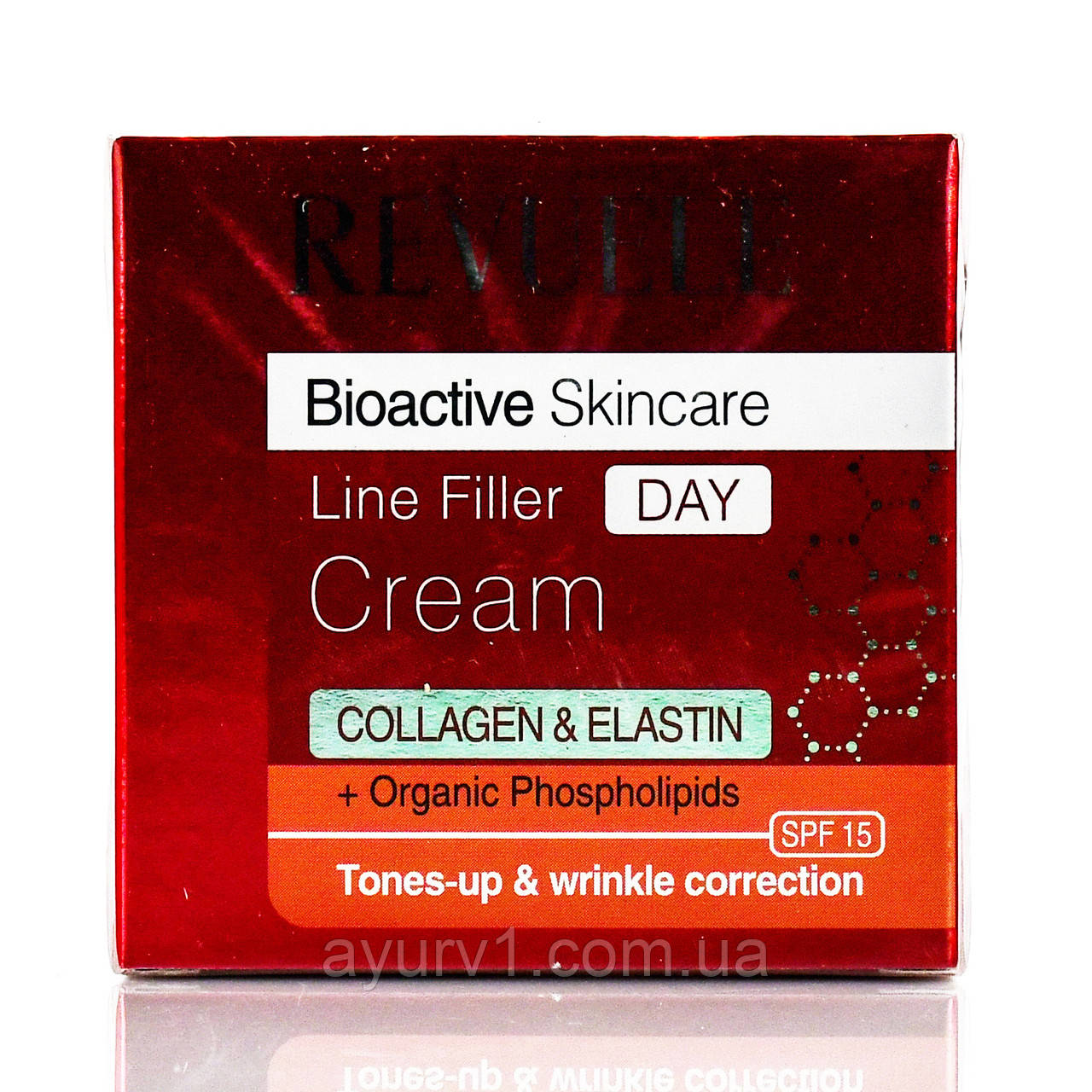 Денний крем з колагеном та еластином, Line Filler Cream, Revuele, 50 ml.