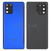 Задняя крышка Samsung S10 Lite G770F, синяя ORIGINAL со стеклом камеры