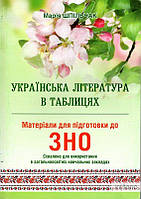 Шпільчак М.В. Українська література в таблицях. Матеріали для підготовки до зовнішнього незалежного оцінювання