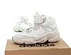 Теплі зимові кросівки Adidas Yееzy Boost 500 High Blush beige Winter fur Адідас Ізі високі бежеві з хутром, фото 11