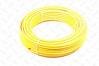Трубопровод пластиковый желтый (пневмо) 10x1мм (50m) (RIDER)