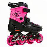 Ролики жіночі Flying Eagle BKB B5s Pink, фото 5