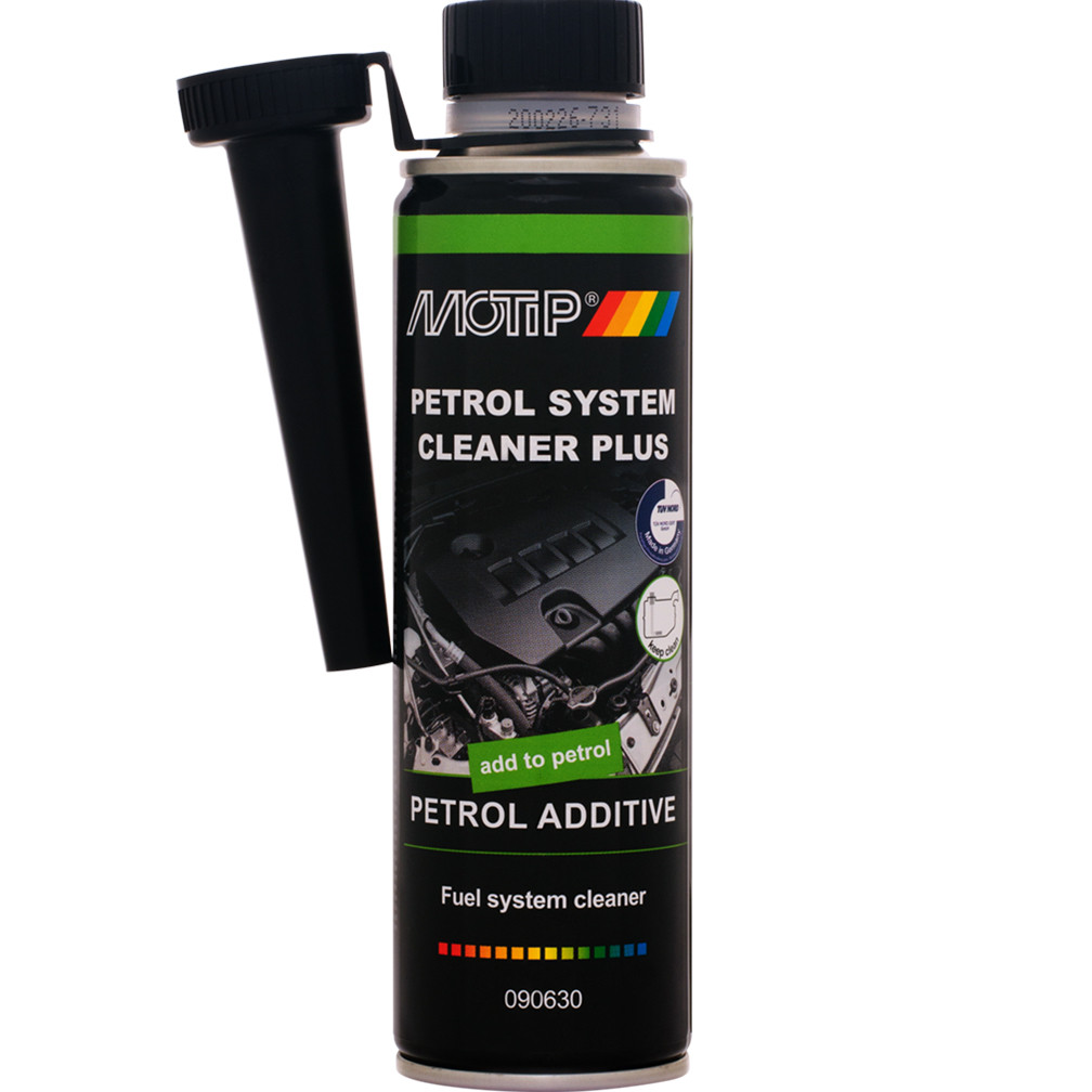 Очисник паливної системи для бензинових двигунів Motip Petrol System Cleaner Plus, 300 мл, фото 1