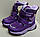 Зимові чоботи дитячі Tom.m 10244W філетові для дівчинки, фото 2