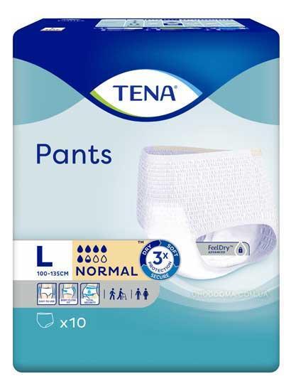 Підгузки-трусики для дорослих розмір L Tena Pants Normal Large 10 шт