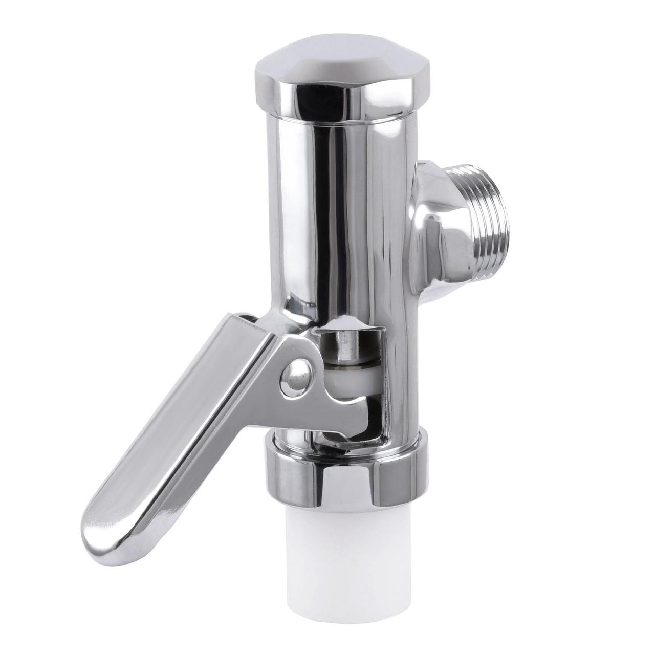 Кран для писсуара нажимной 3/4 CHROM MO2304 сливной кран для унитаза ...
